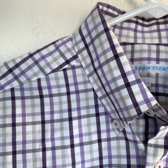 EUC Southern Tide Classic Fit Check Shirt - Picture 2 of 7